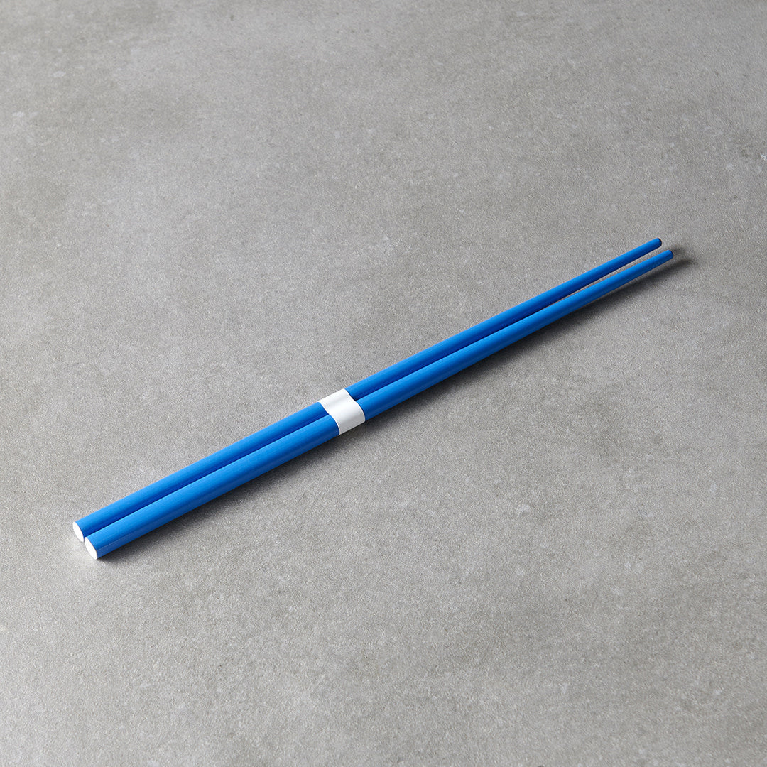 Chopsticks Lacquered Royal &amp; White