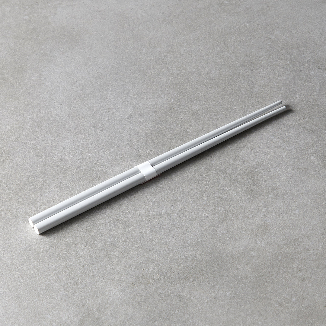 Chopsticks Lacquered Grey &amp; White