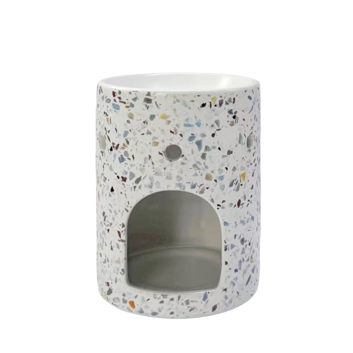 bulk 24 Terrazzo Ceramic Oil Burner 12cm