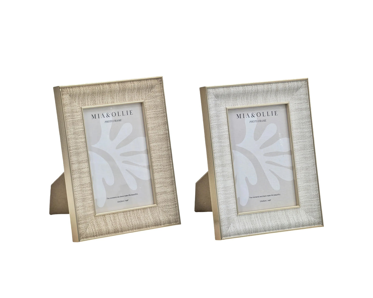 Bulk 24 Ps Photo Frame Golden Vienna 10x15cm 4x6in 2 Asst