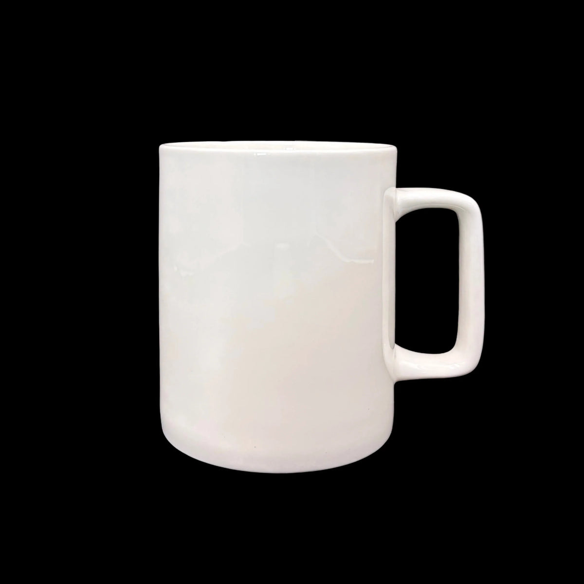 Bulk 24 White Bone China Straight Mug 450ml