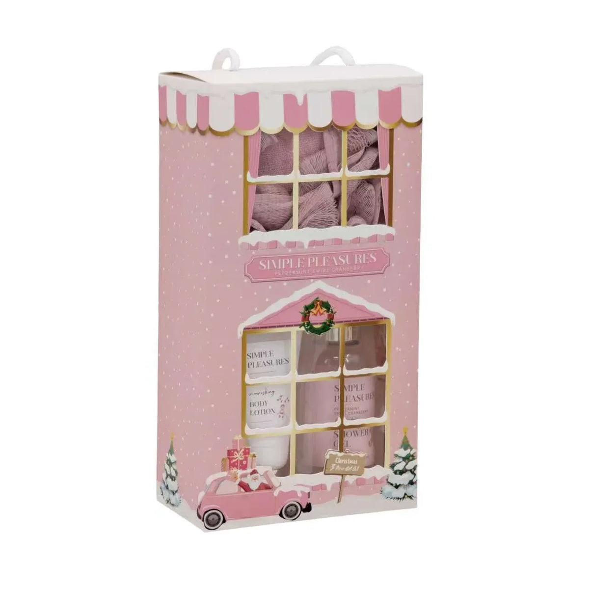Xmas Peppermint Shop Bath &amp; Body Gift Set 14x6.7x25.2cm
