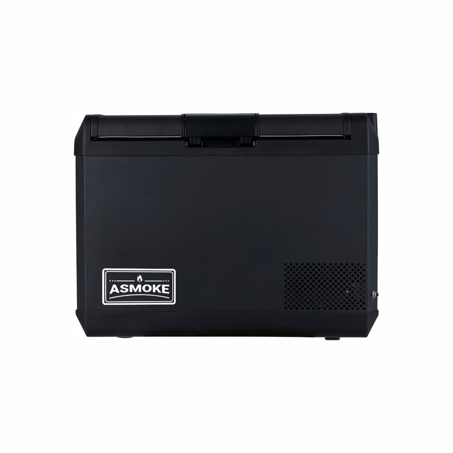 ASMOKE Premium Mini Fridge | 47L Compact Refrigerator with Roll-Bond Evaporator & Internal Light