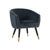 Deniz Lounge Chair Tub Chair Accent Armchair - Blue