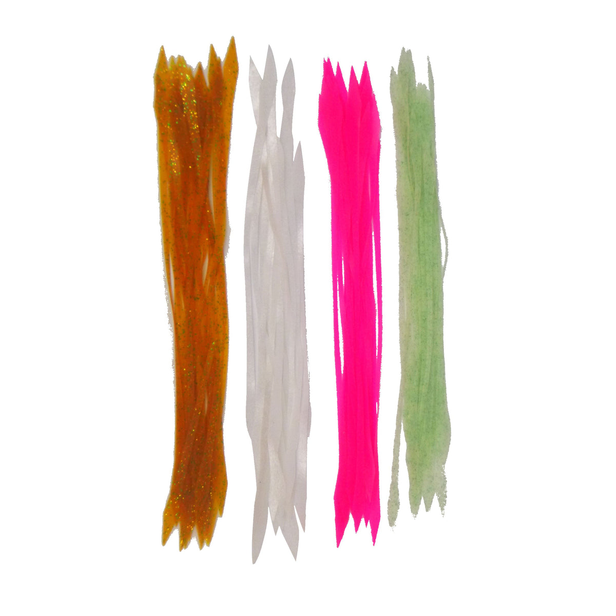 Artizan Silicon Lure Tails, Hot Pink, Pack of 20