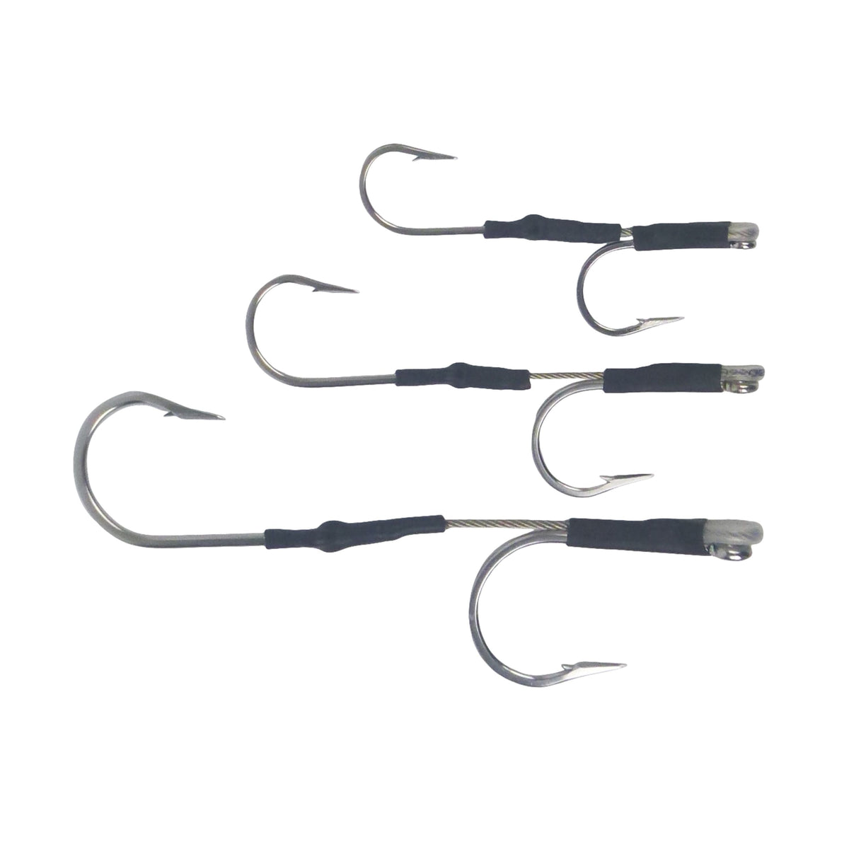 Swimerz Jigging & Trolling Hooks, 180 Double, 10/0, Qty 3
