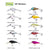 Finesse 'Madbass' Herringbone, 85mm Deep Diving Crankbait