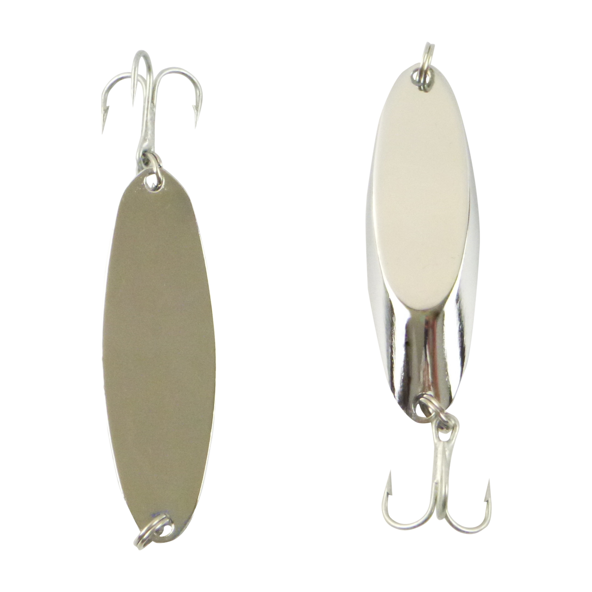 Finesse Chrome Kaster Jig, 28 Grams. Pack of 2 Jigs.