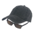 BSTC 6-Panel Baseball Cap, Distressed Cotton, Charcoal