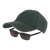 BSTC 6-Panel Baseball Cap, Distressed Cotton, Green