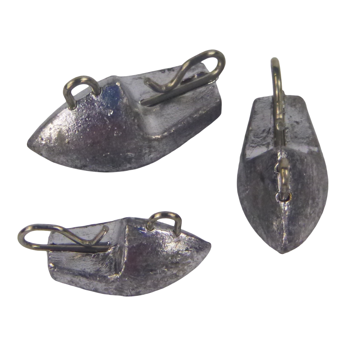 Swimerz 10gm Arrowhead Jig Head, 3/8oz, Lead, Qty 12