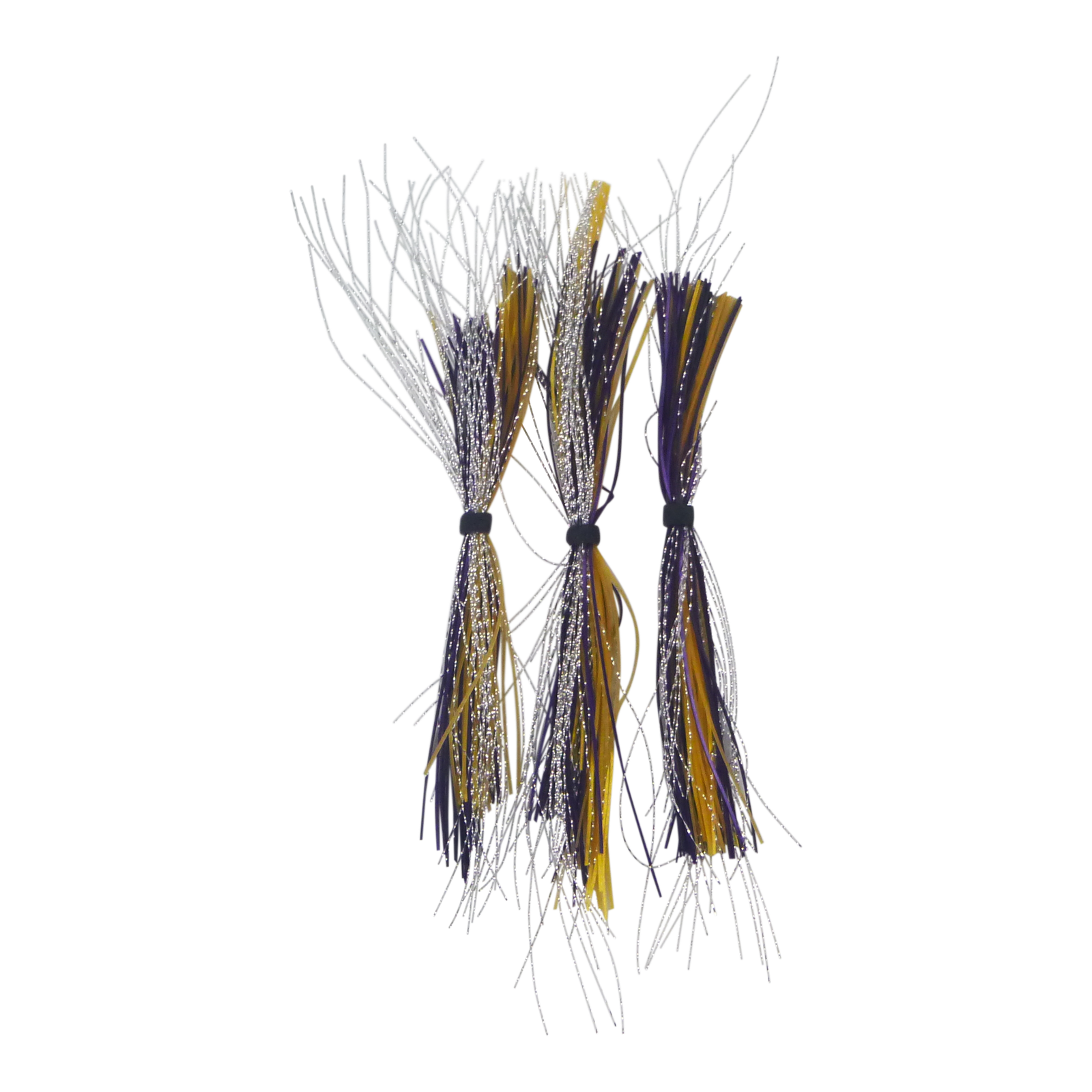 Dekoi Krystal Flash Lure Skirts, Purple Krystal