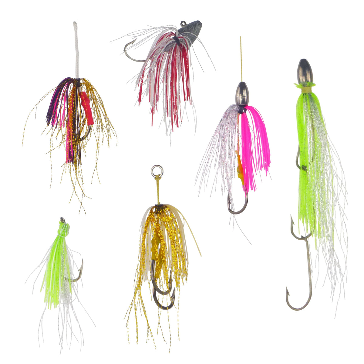Dekoi Krystal Flash Lure Skirts, Pink N Purple