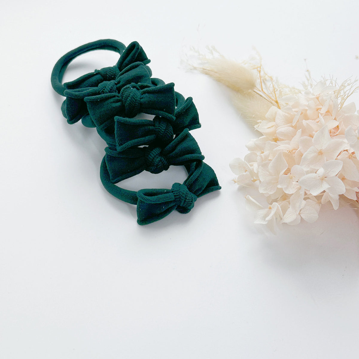 Handmade Simple Bows - School colours - Navy - 1 pairs