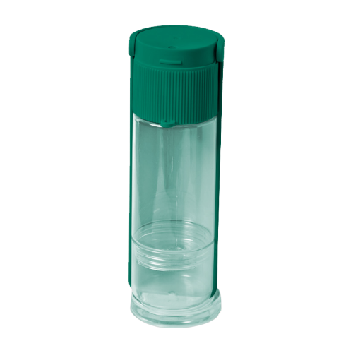 Ribbed Portable Pet Bottle in White