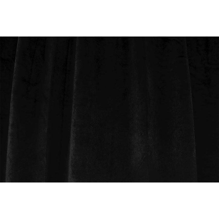Large Thick Velvet Blockout Curtains 600x 270cm PINCH PLEAT 2 panel+Hooks Black