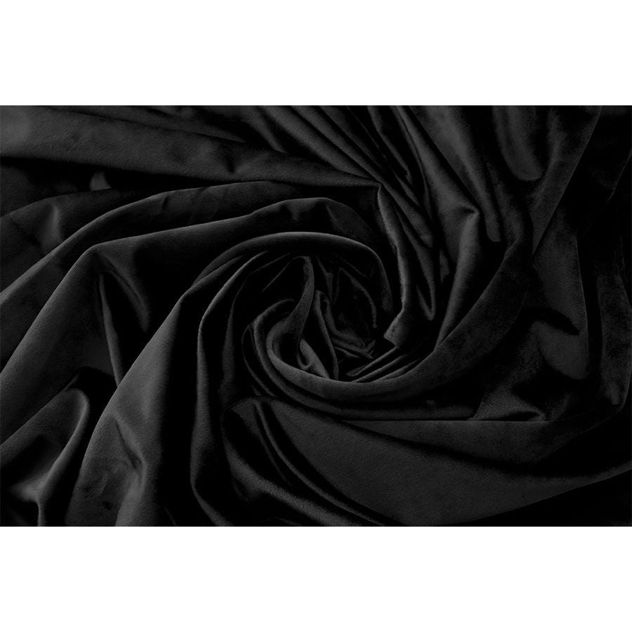 Large Thick Velvet Blockout Curtains 600x 270cm PINCH PLEAT 2 panel+Hooks Black