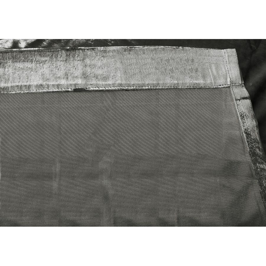 Large Thick Velvet Curtains Warp Knitted Velvet 540x270cm+Hooks Pinch Pleat Grey