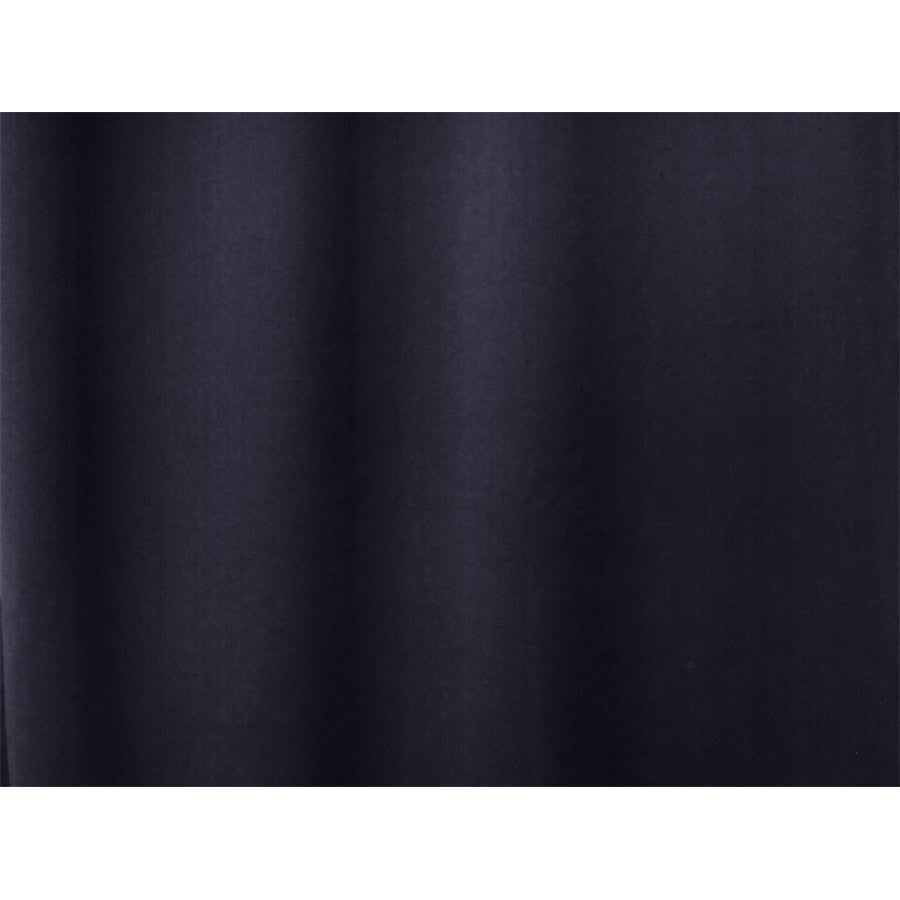 100% Blockout Curtain 137x160cm PINCH PLEAT Blackout High Level Fabric Black