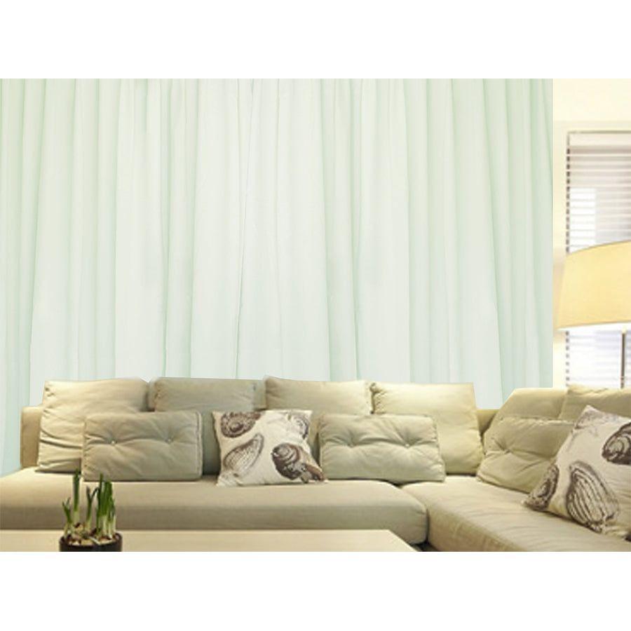 Milk White Large Curtains 540x230cm PINCH PLEAT 2 panel High Level Fab. for Wall