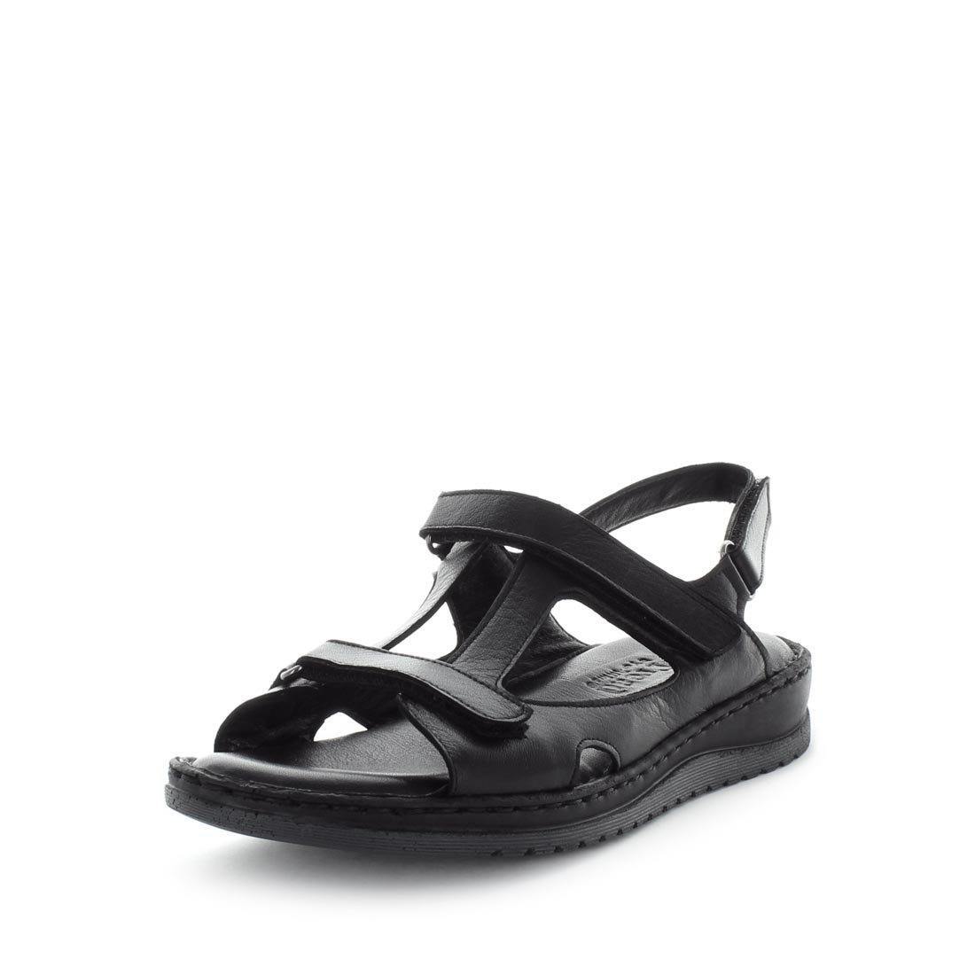 SOFT TREAD ALLINO Women&#39;s BELIZE Sandals Black Shoe 37EU