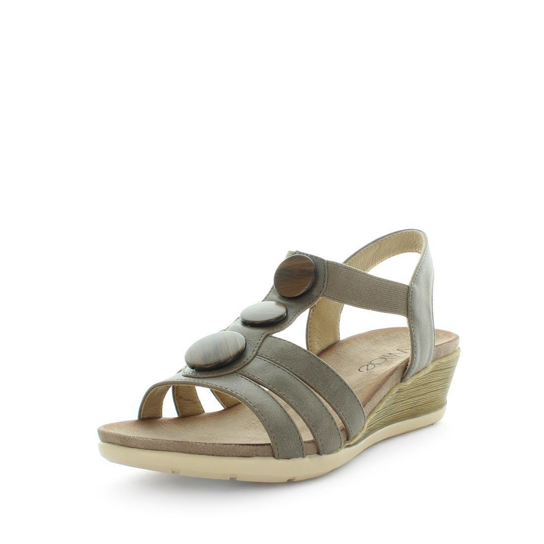 WILDE Women&#39;s SAURA Sandals Taupe Shoe 36EU