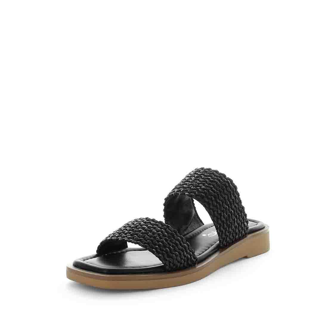 WILDE Women&#39;s SERITA Sandals Black Shoe 39EU