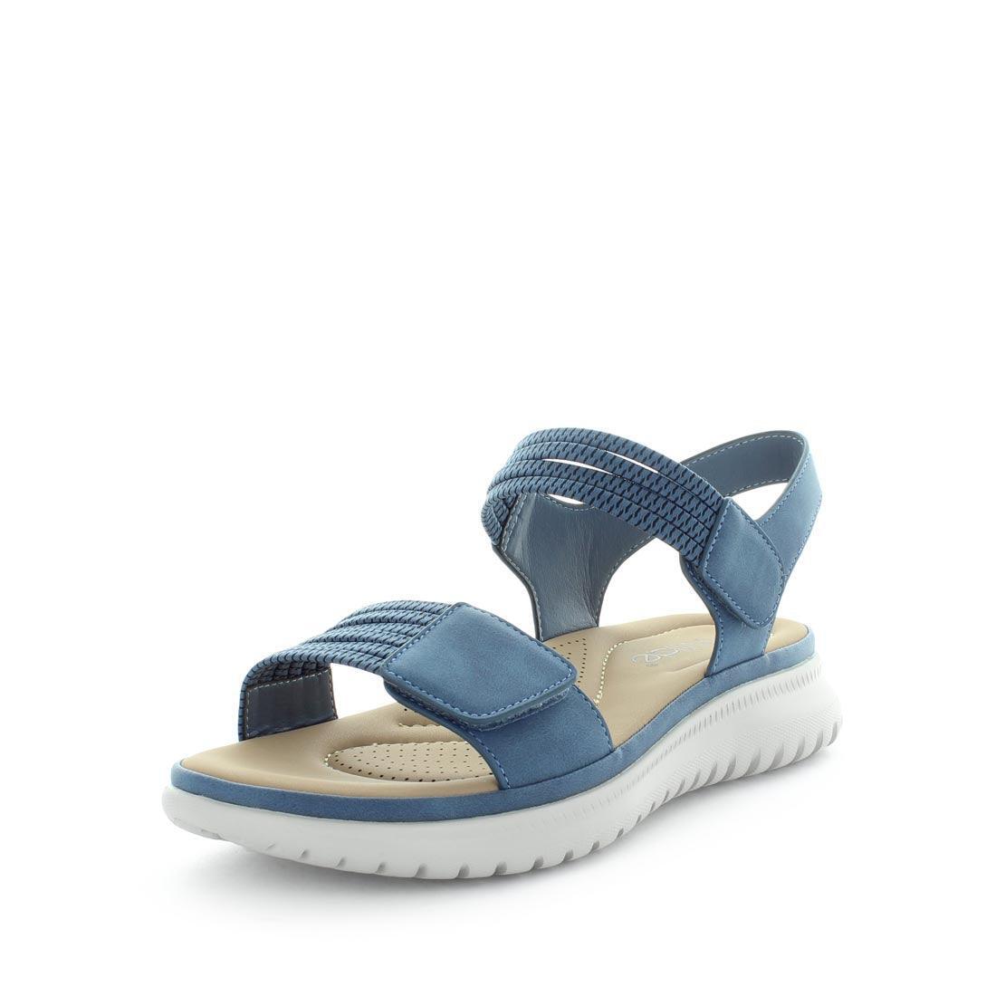 WILDE Women&#39;s SHOLA Sandals Blue Shoe 38EU