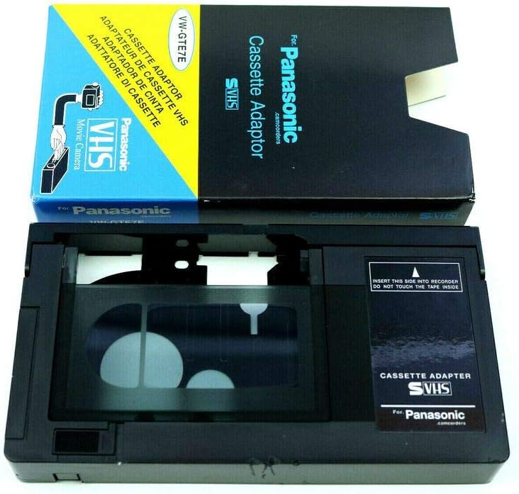 VHS-C to VHS Adapter Tape Converter