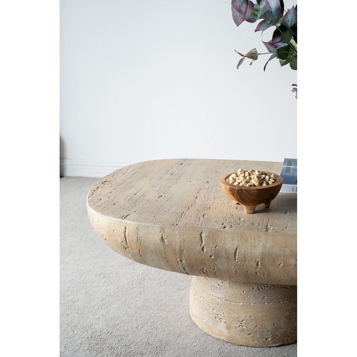 LOGAN CEMENT COFFEE TABLE
