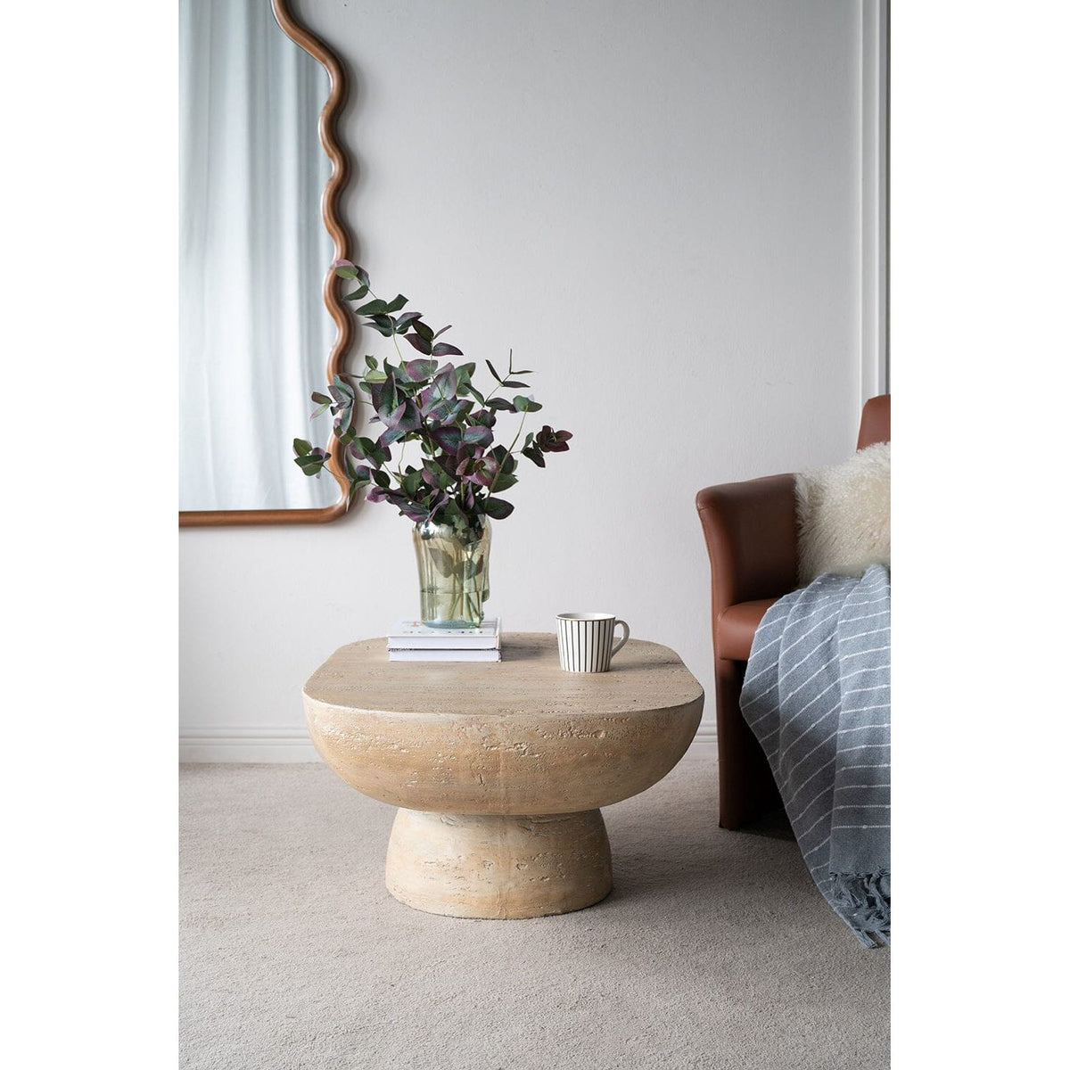 LOGAN CEMENT COFFEE TABLE