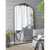 ORNATE METALLIC FLOOR MIRROR