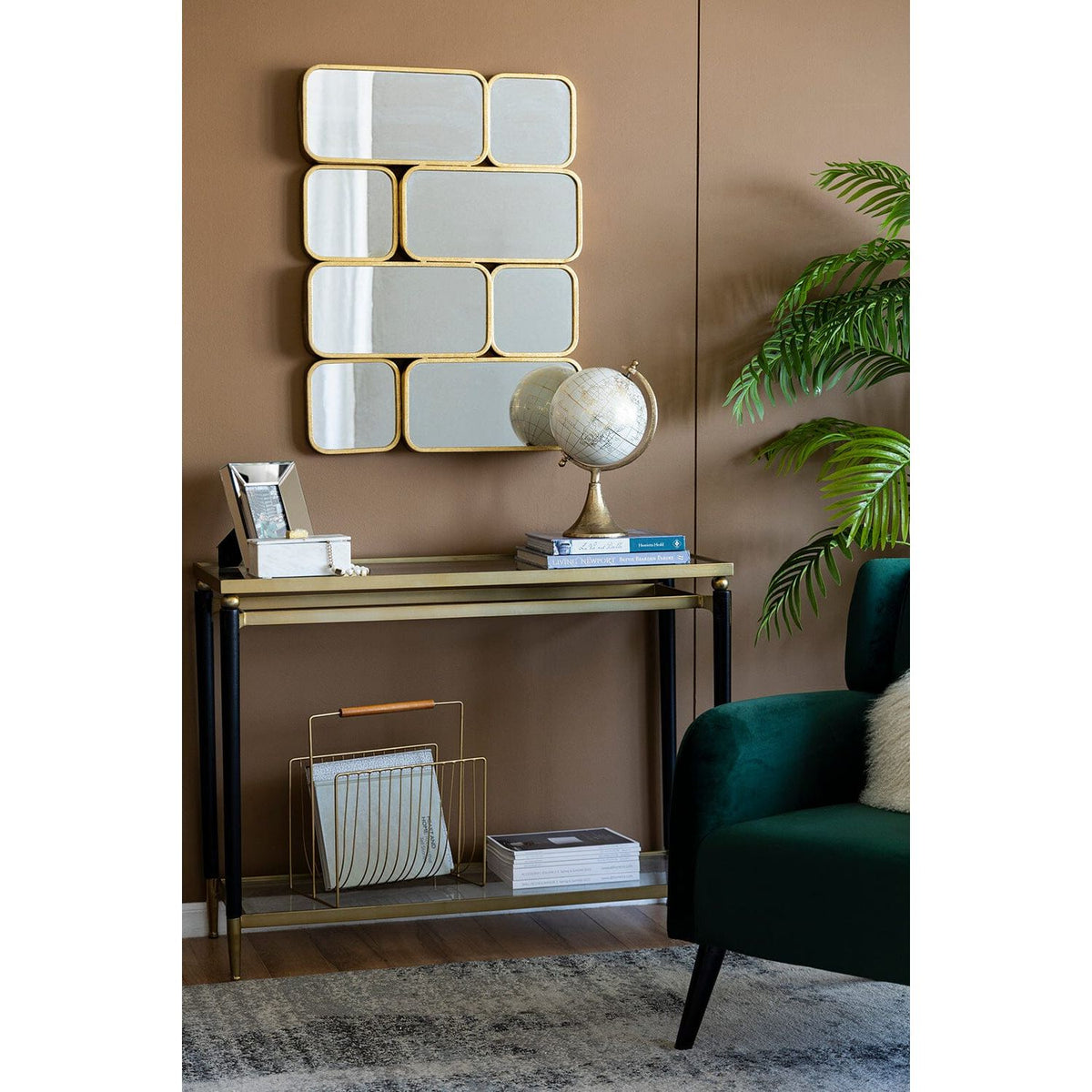 GOLDEN EYE WALL MIRROR