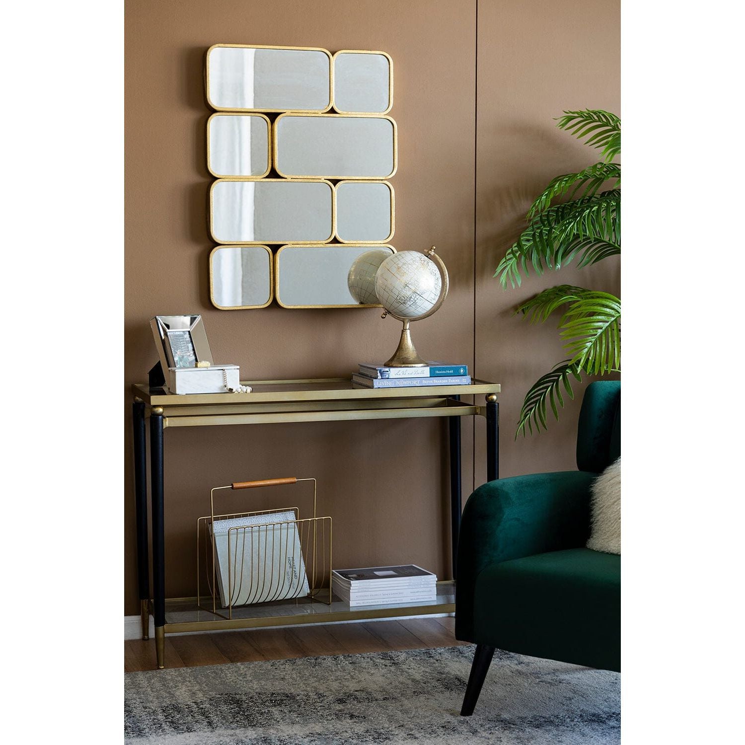 GOLDEN EYE WALL MIRROR