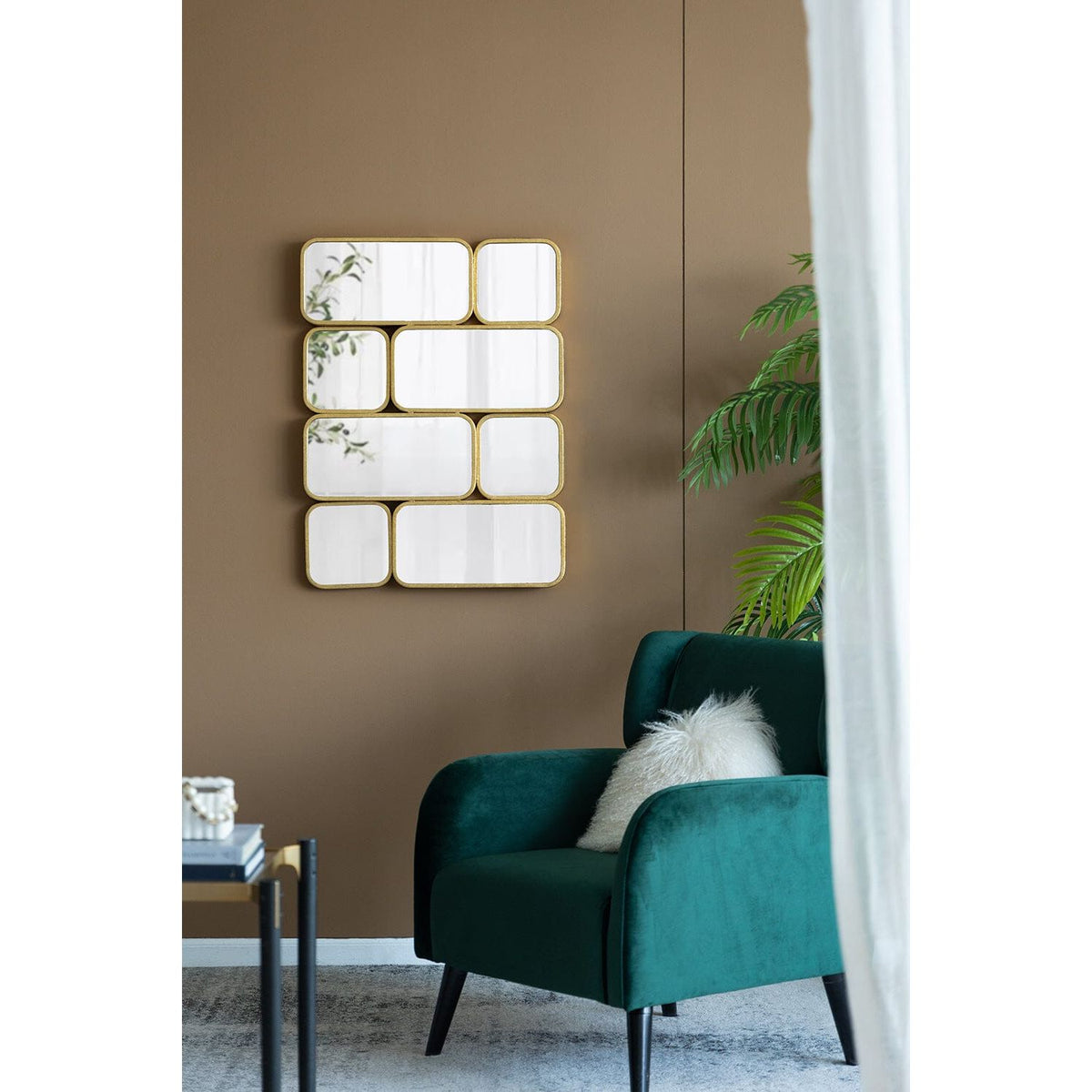 GOLDEN EYE WALL MIRROR