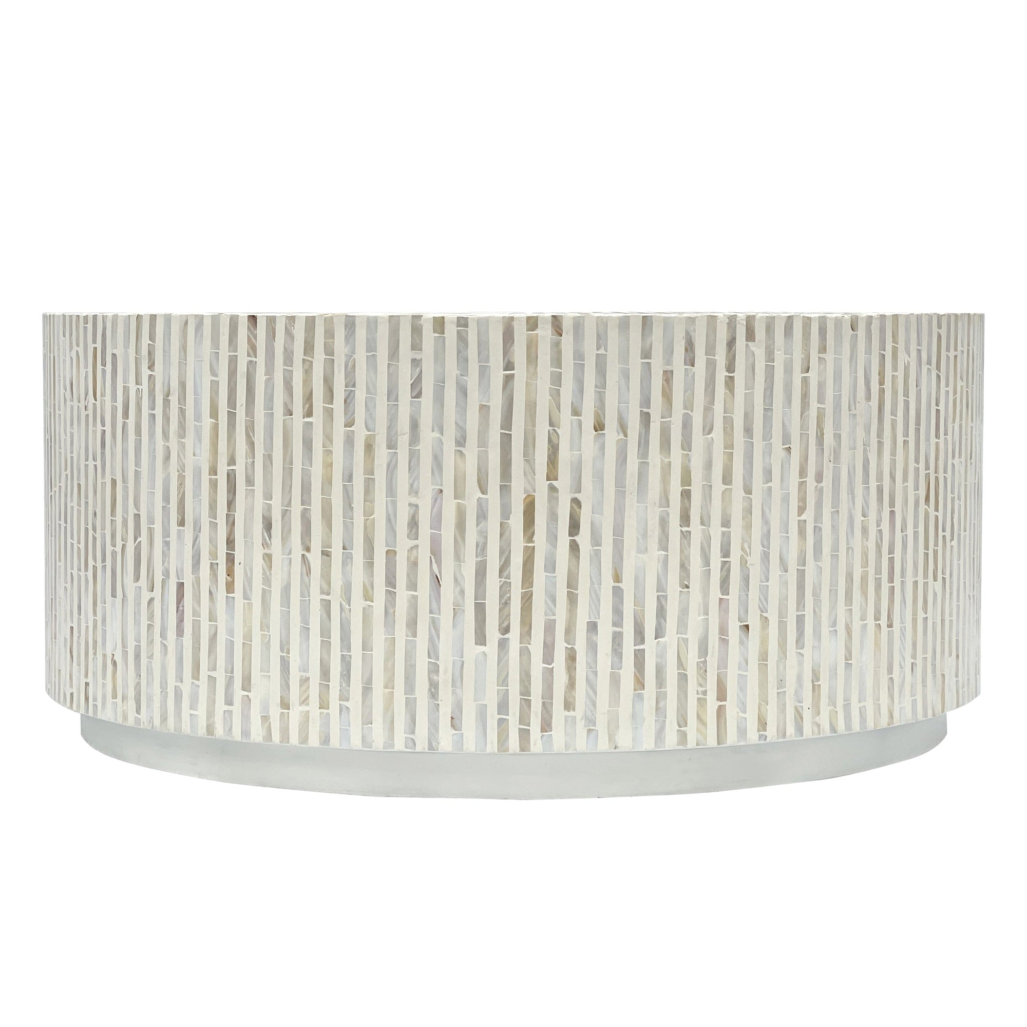 PURIST MOTHER OF PEARL HAND MADE COFFEE TABLE