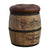 CYCLINDRICAL MOET CHANDON LEATHER OTTOMAN