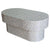 MOTHER OF PEARL SERENITY OVAL PEARL COFFEE TABLE
