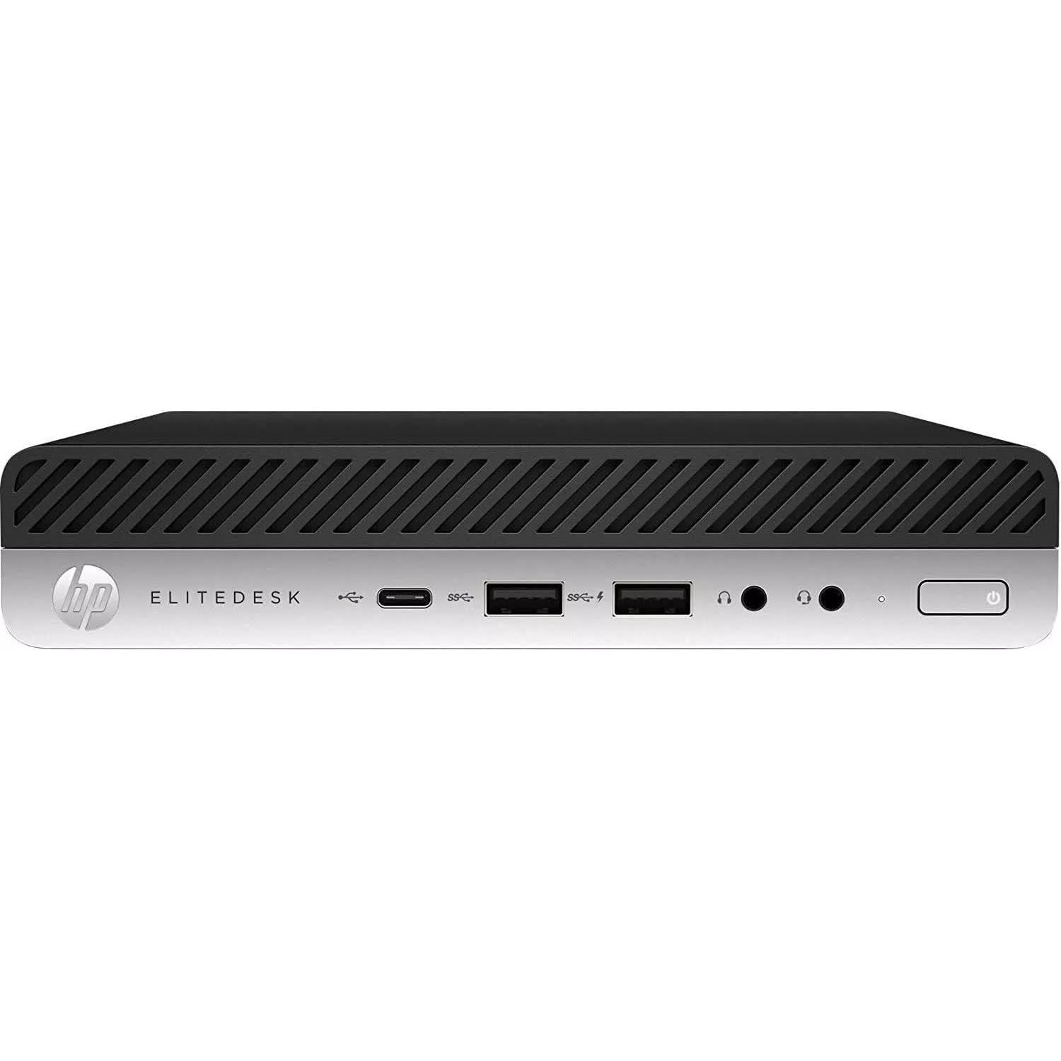 (Refurbished) HP EliteDesk 800 G4 SFF – Refurbished | Intel Core i5-8500T | 16GB RAM | 256GB SSD | Windows 11 Pro