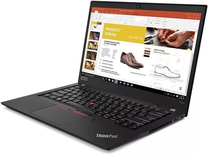(Refurbished) Lenovo ThinkPad T490s Laptop -14" Display Intel Core i5-8265U 16GB RAM 256GB SSD Windows 11 Pro
