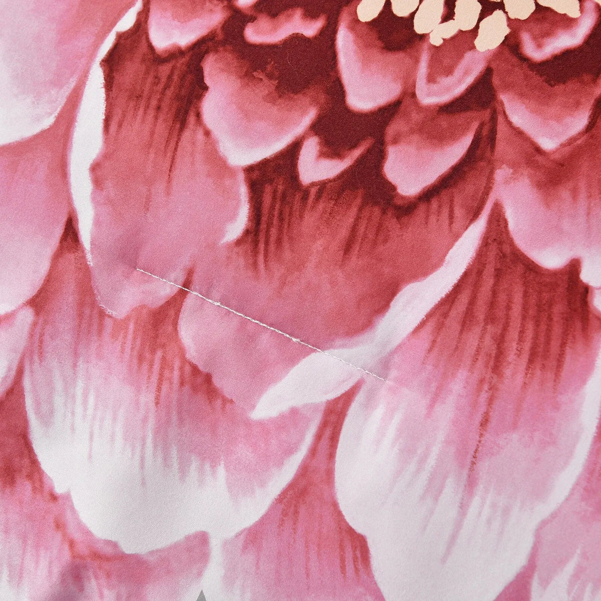 Grey Blush Peony Garden Comforter Quilted Doona Set