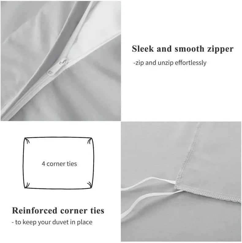 100% Cotton Serenity Elysian Atelier Quilt / Doona / Duvet Cover set