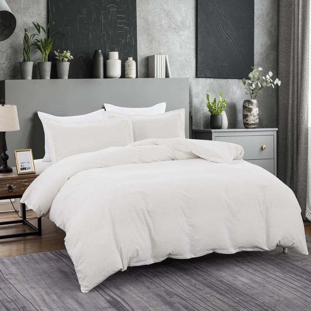 100% Cotton Orchard Bijou Serenity Quilt / Doona / Duvet Cover set