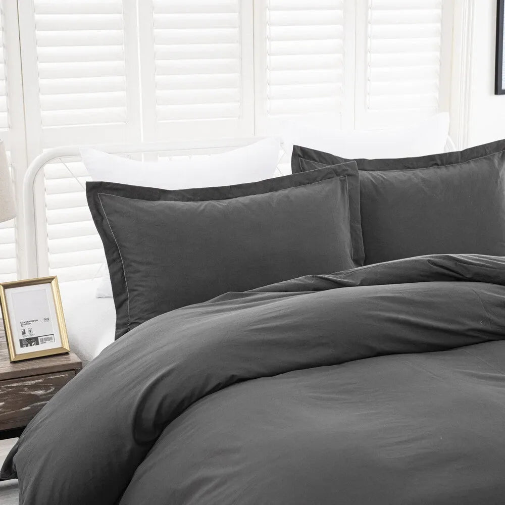 100% Cotton Maison Odessa Botanical Quilt / Doona / Duvet Cover set
