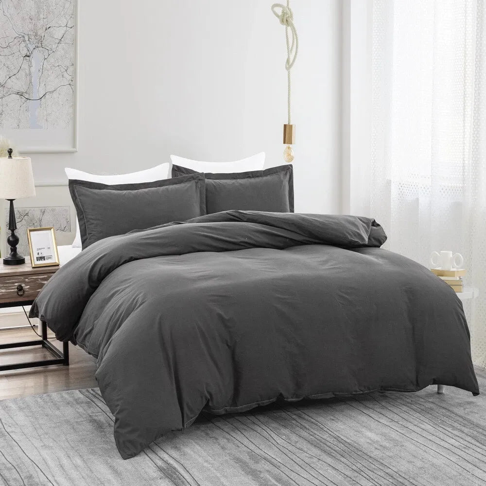 100% Cotton Maison Odessa Botanical Quilt / Doona / Duvet Cover set