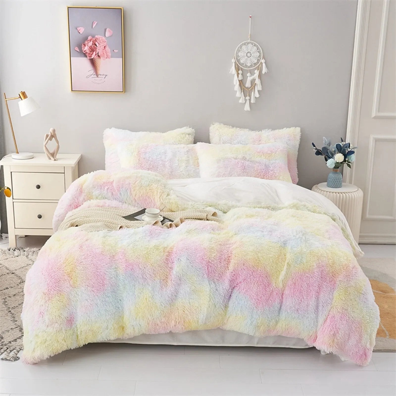 Petal Verona Willow Quilt / Doona / Duvet Cover set