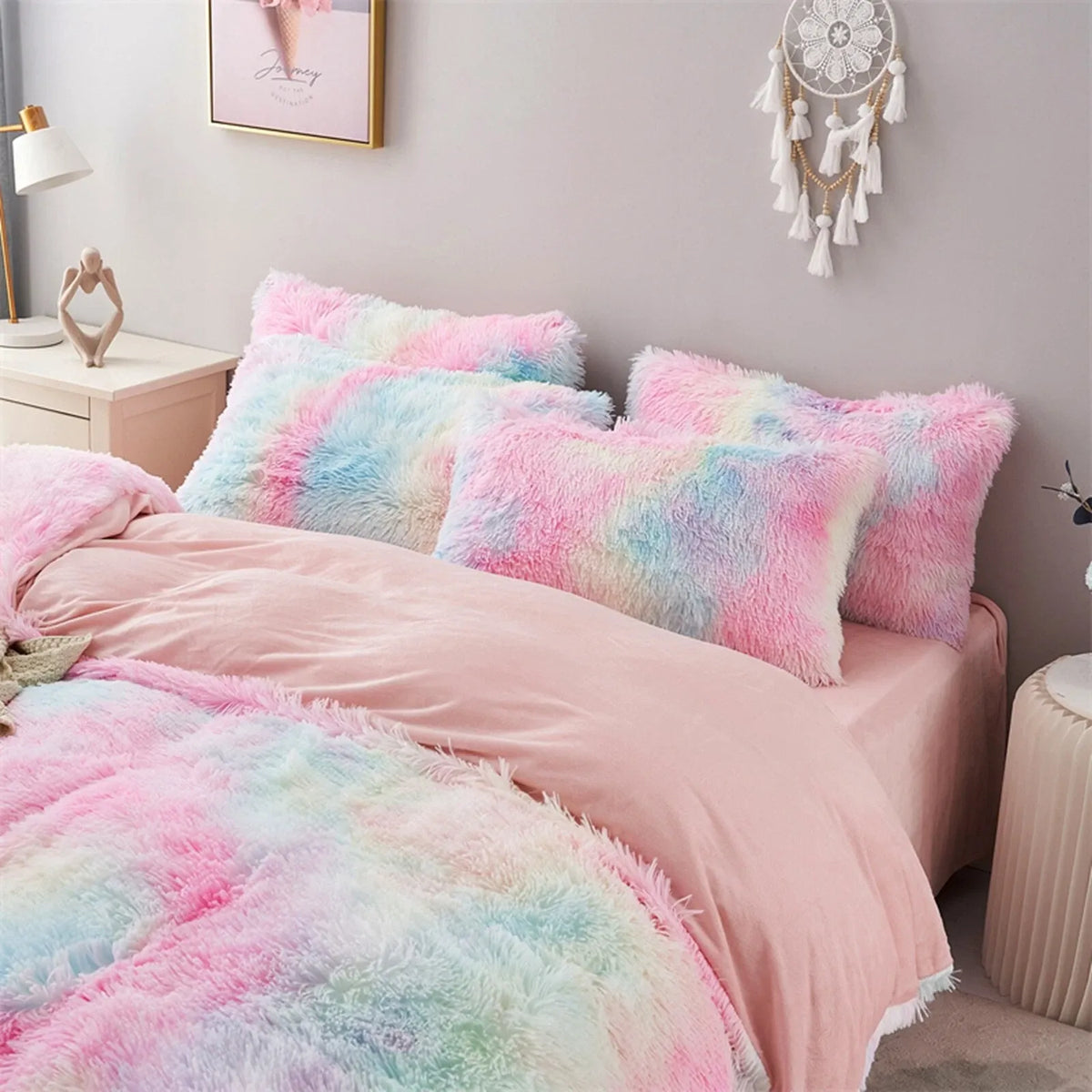 Tie Dye Avignon Botanical Quilt / Doona / Duvet Cover set