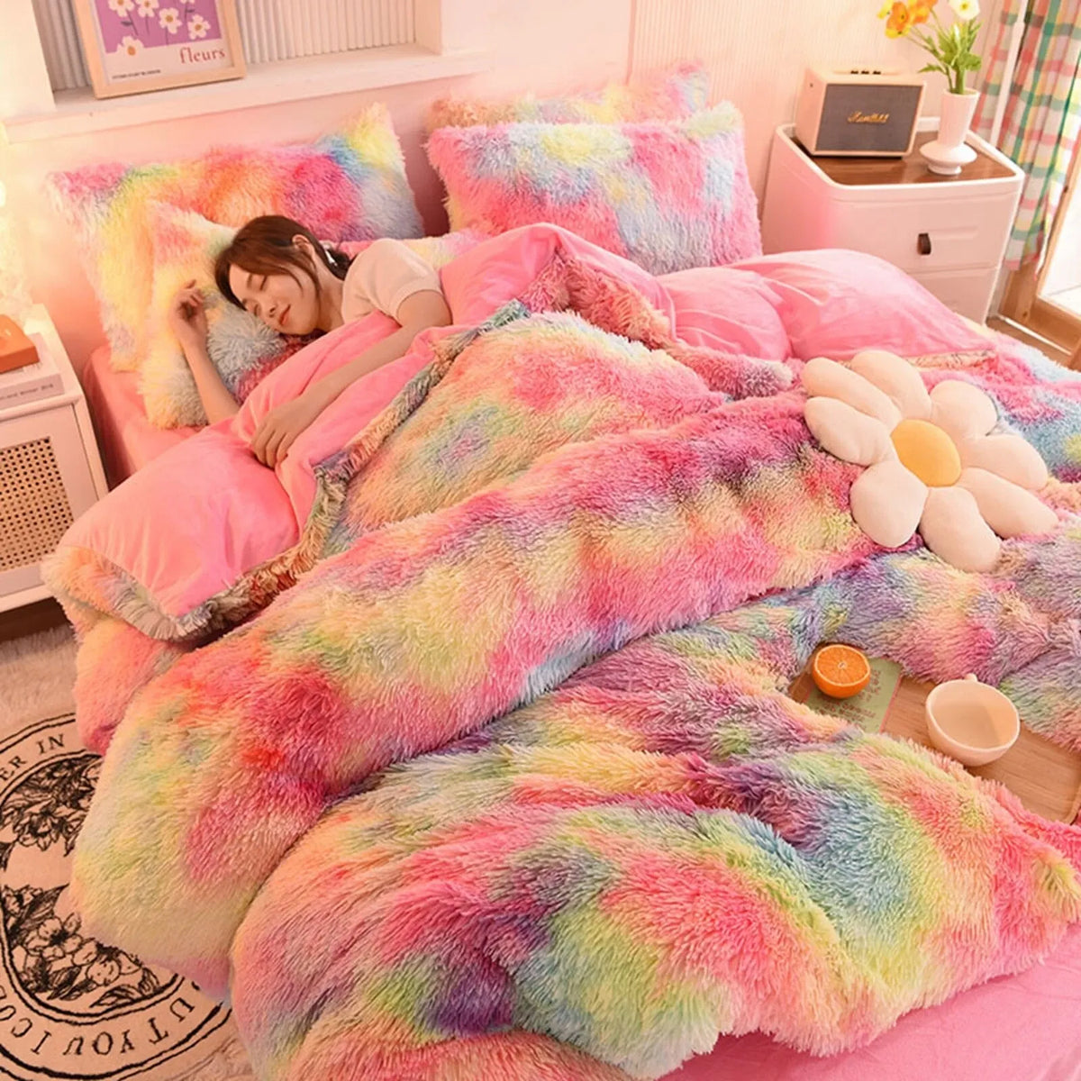 Tie Dye Noelle Ivy Quilt / Doona / Duvet Cover set