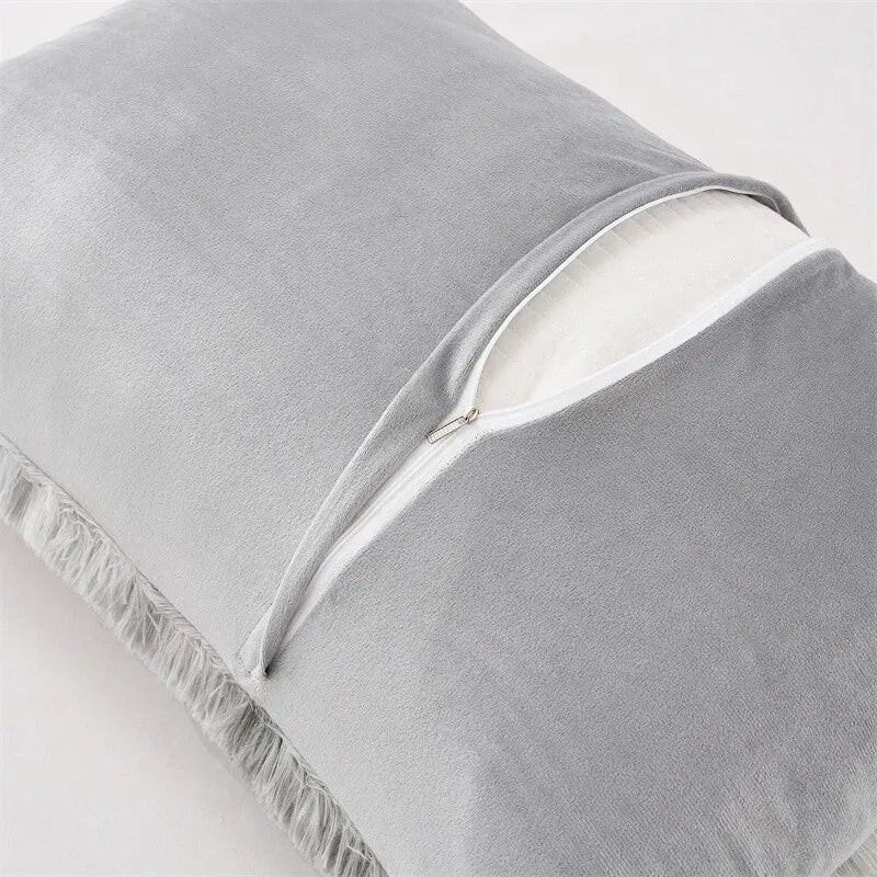 Grey Plush Coralie Dream Quilt / Doona / Duvet Cover set