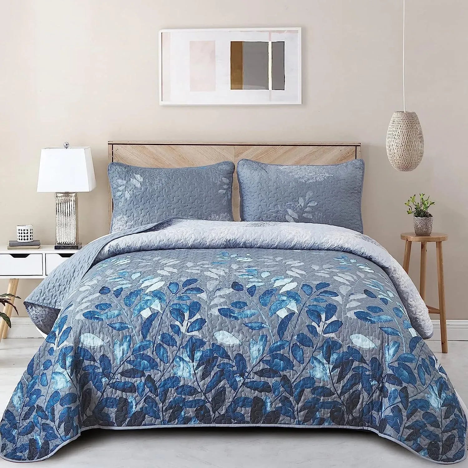 Estate Aurelia Leaf Quilt / Doona / Duvet Cover set